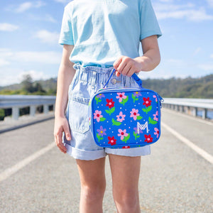 Mini Insulated Lunch Bag (Petals)