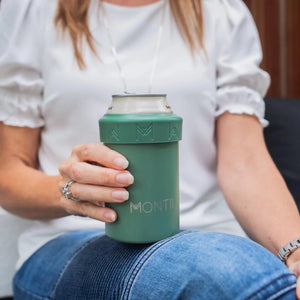 Insulated Can & Bottle Cooler (Sage)