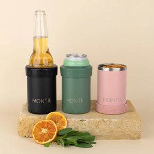 Insulated Can & Bottle Cooler (Coal)
