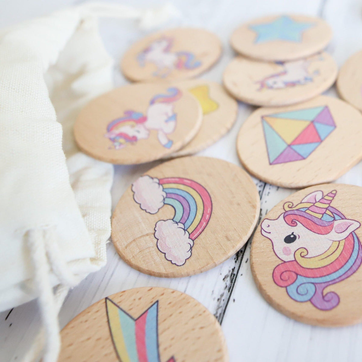 Memory Match Game - Unicorn