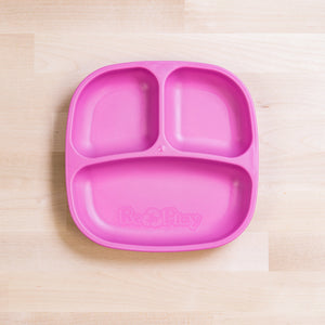 Divided Plate (Bright Pink)