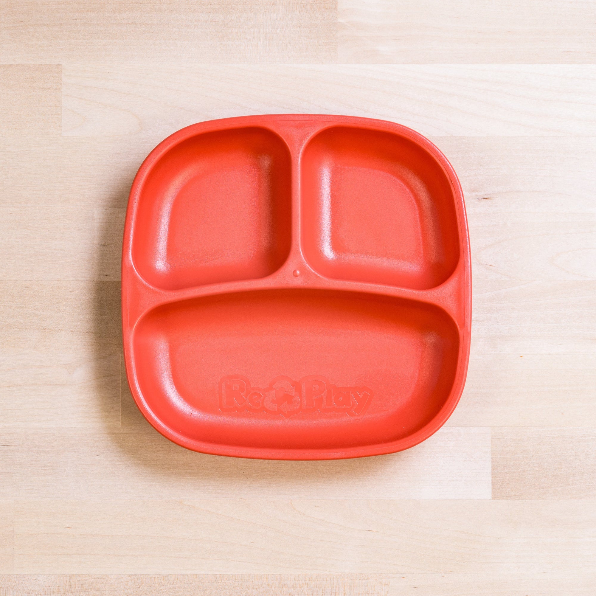 Divided Plate (Red)