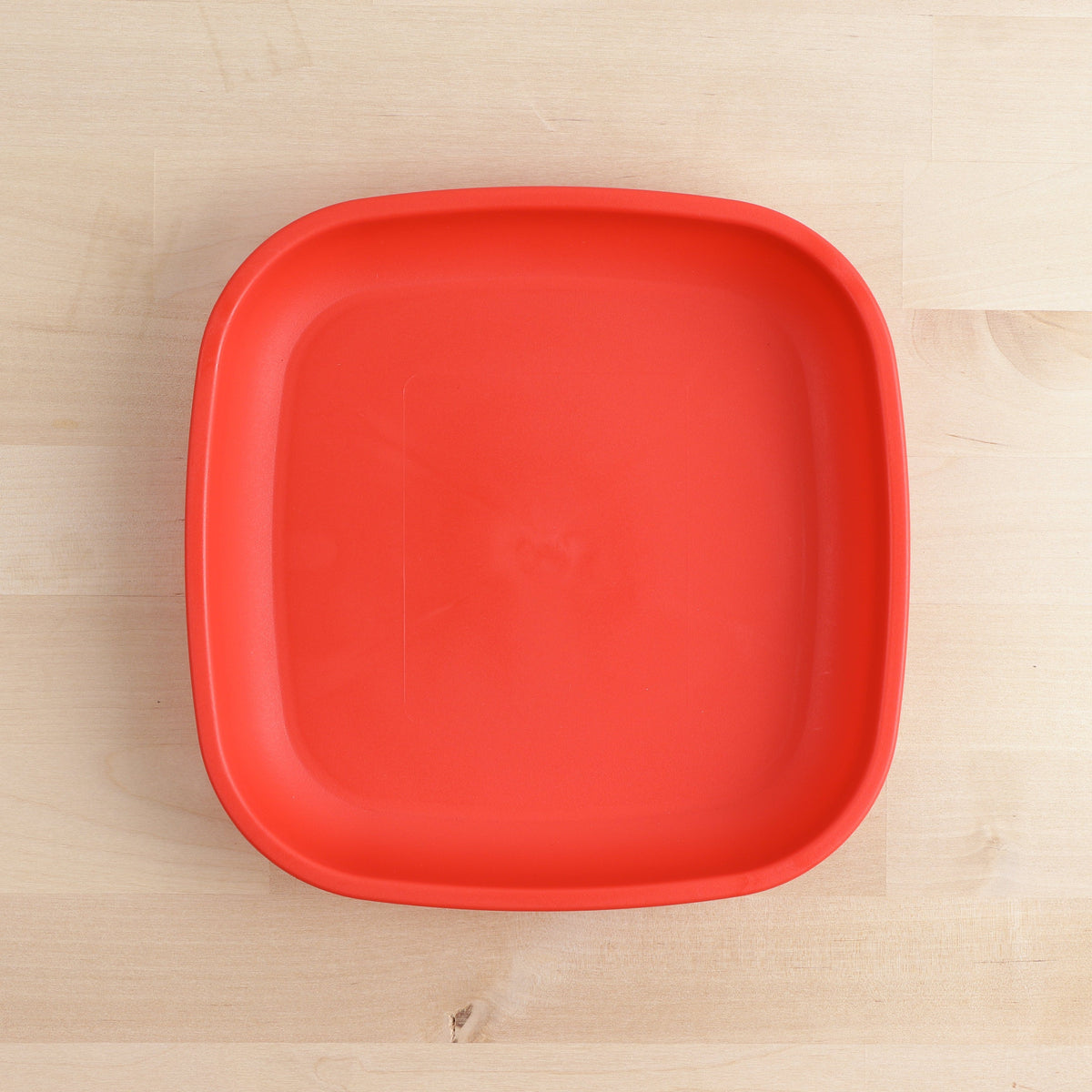 Large Flat Plate (Red)