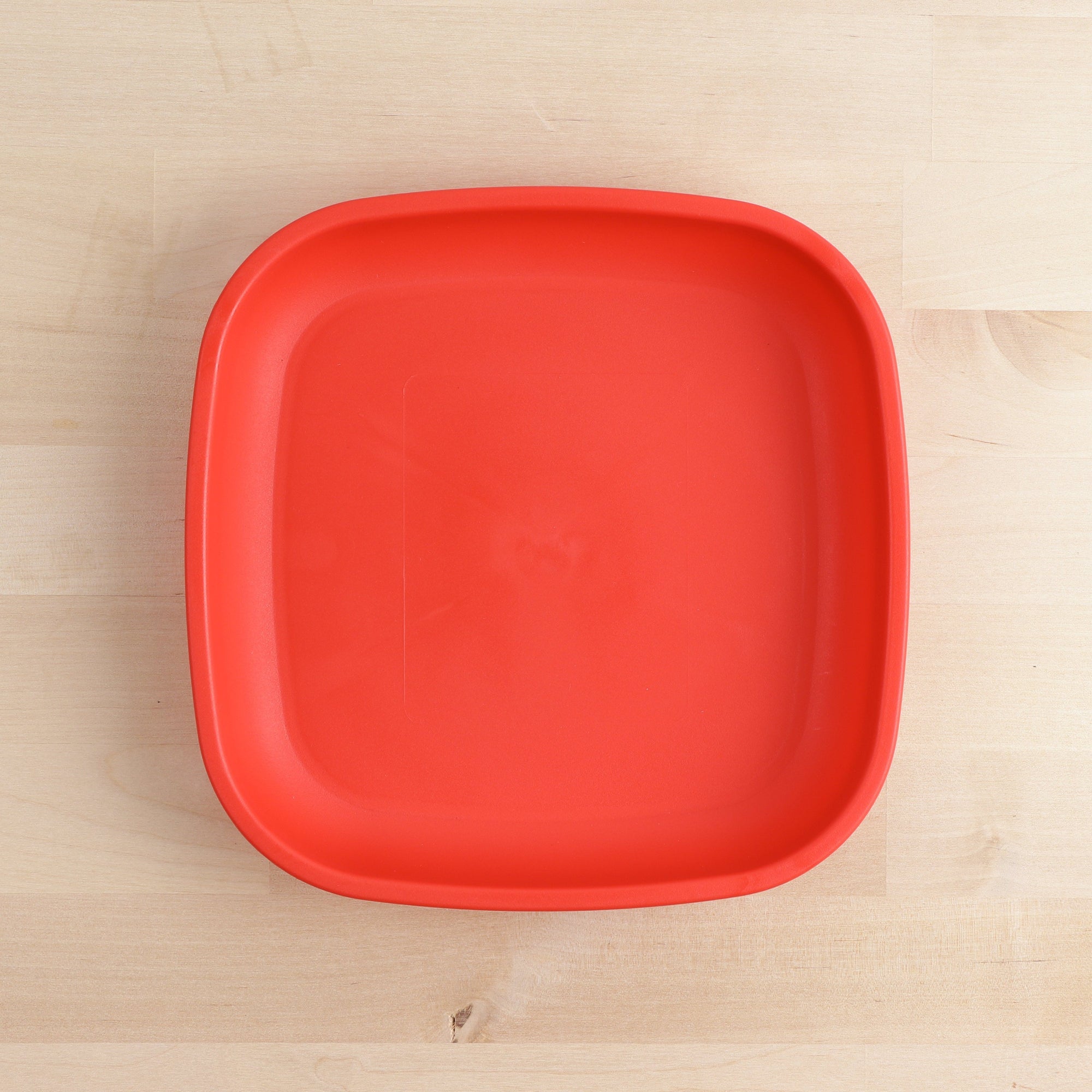 Large Flat Plate (Red)