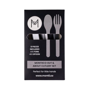Out & About Cutlery Set (Monochrome)