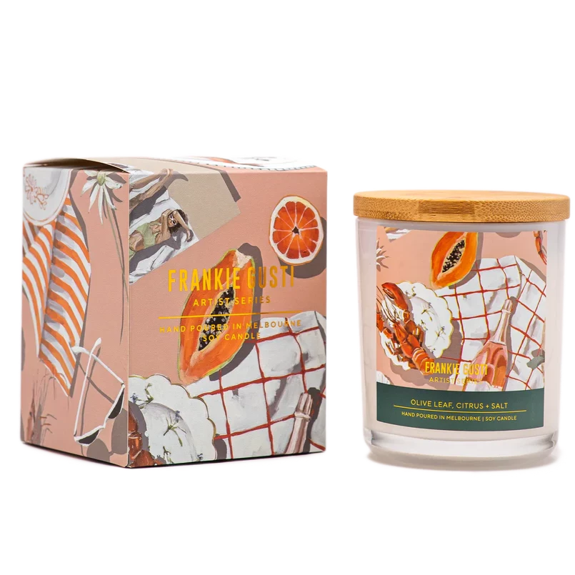 Whitney Spicer Candle (Olive Leaf, Citrus & Salt)