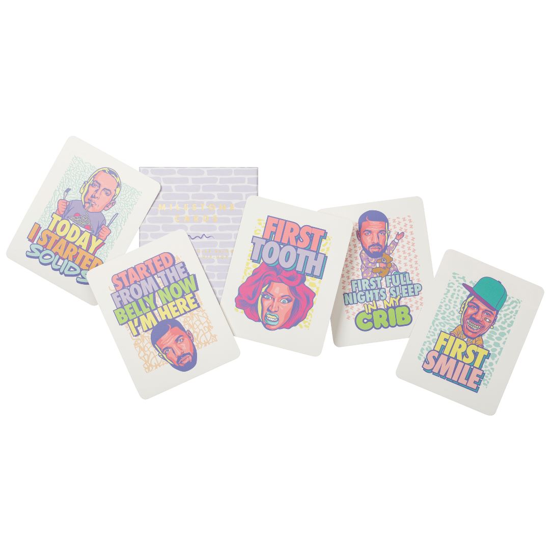 The Little Homie Milestone Cards