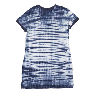 Peace Out Tie Dye Ringer Dress (Tiger)