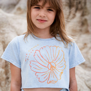 PEACE FLOWER ACID TEE