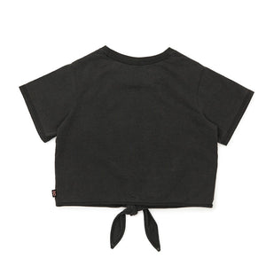 Here Comes Tie Tee (Washed Black)