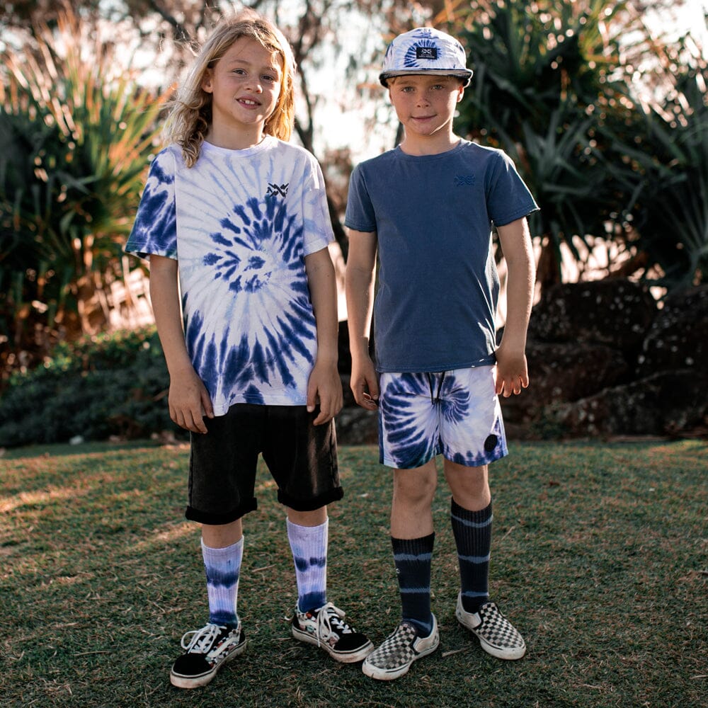 Rush Tie Dye Boardshorts (Ocean)