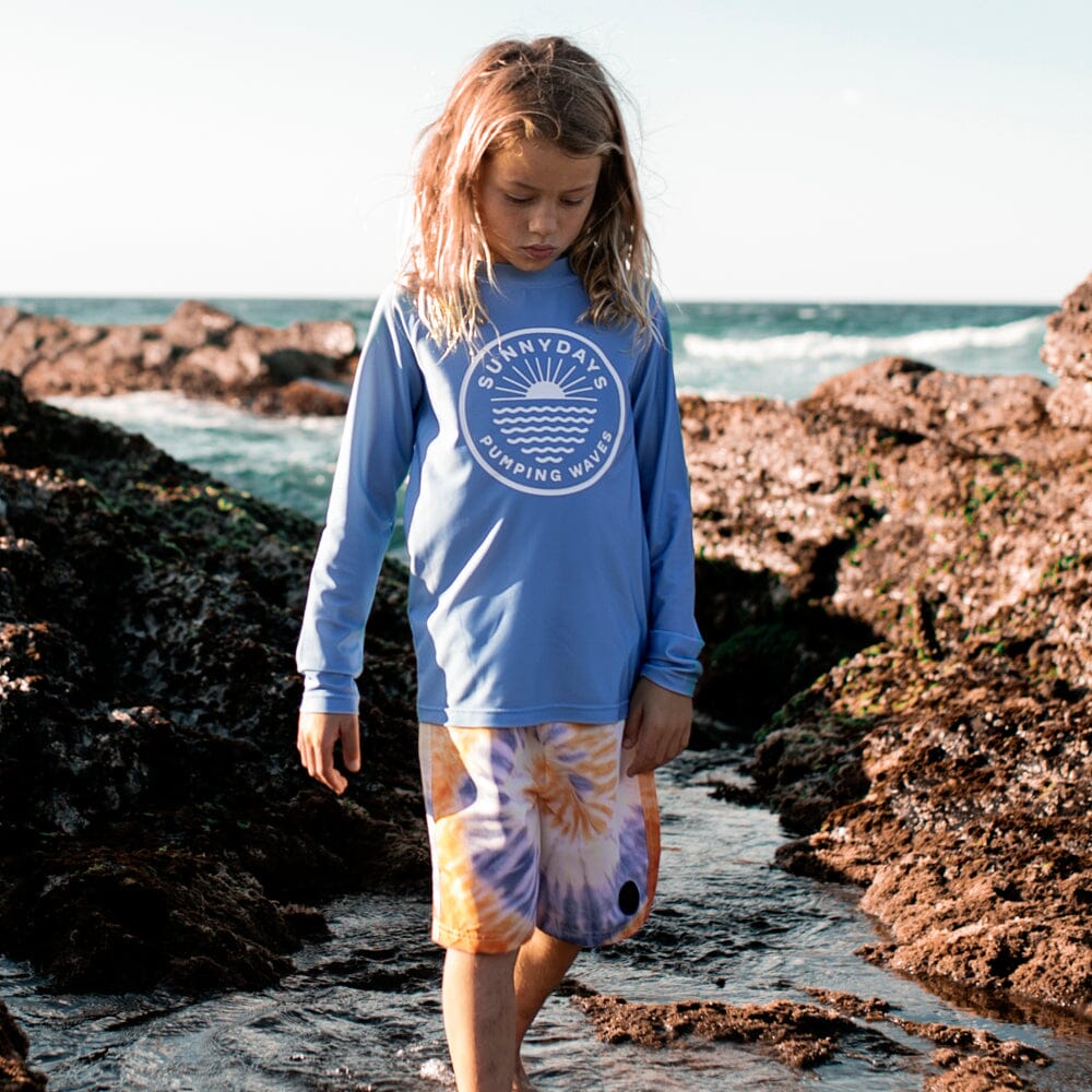 Sun Swirl Tie Dye Boardshorts