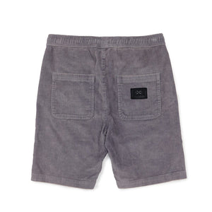Trusty Cord Shorts (Acid Grey)