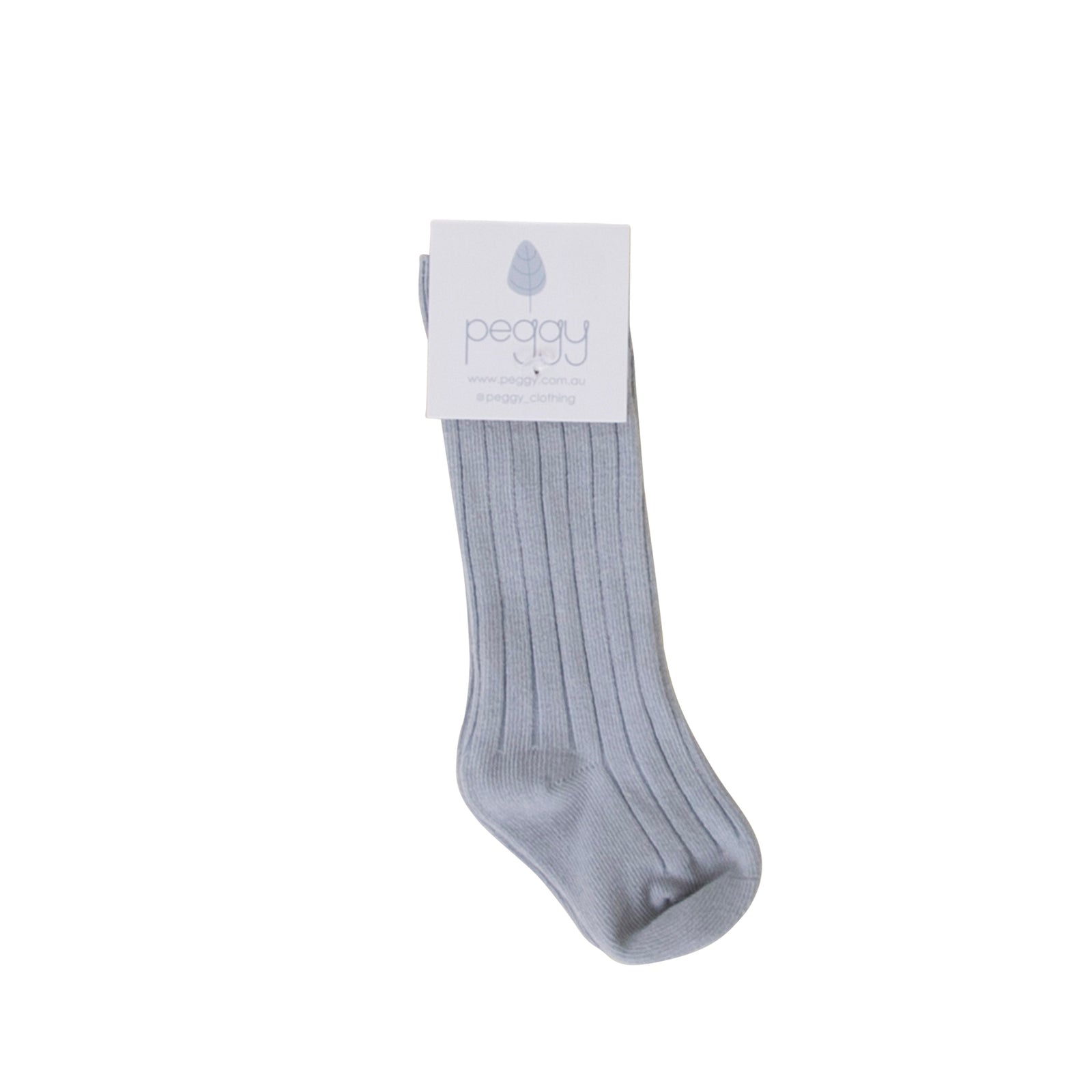 Tedi Knee High Socks (Winter Sky)