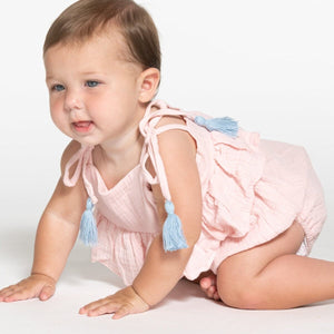 Delilah Playsuit (Baby Pink)