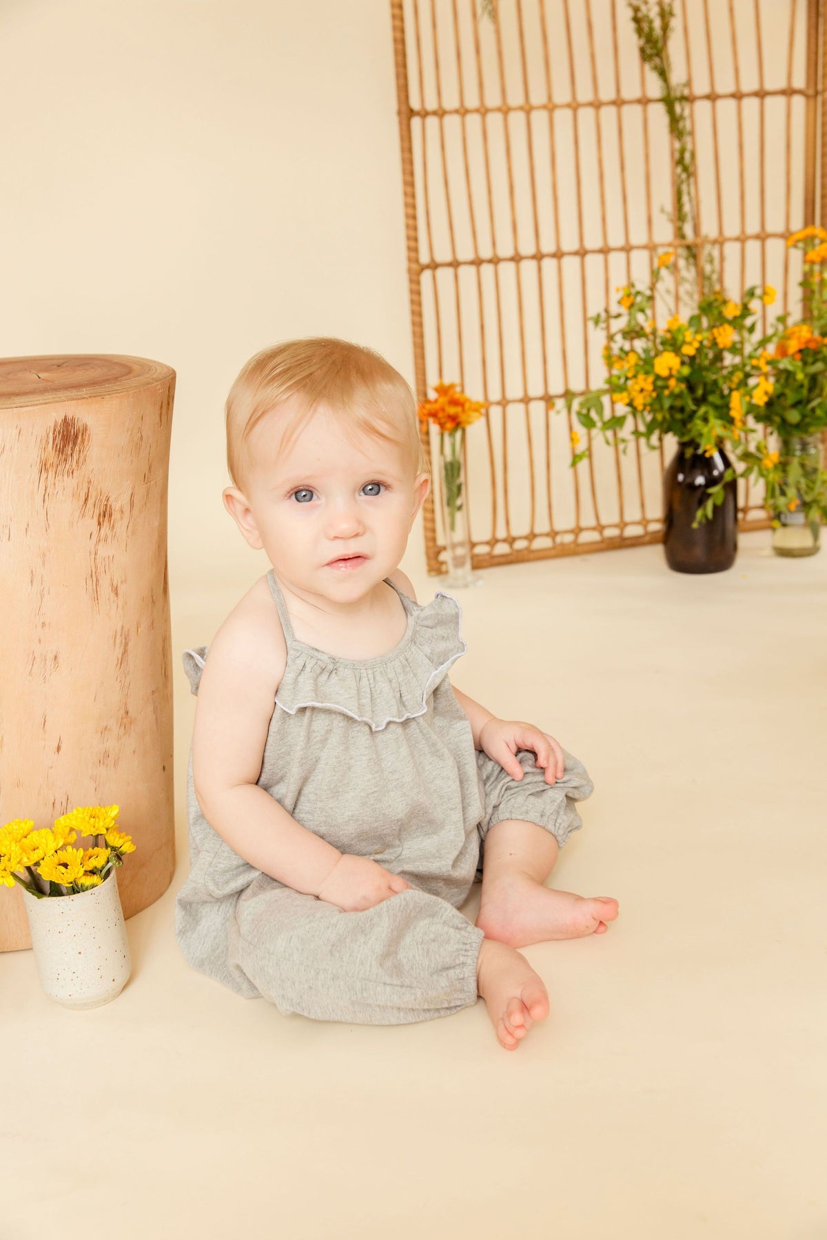 Jessie Playsuit (Grey Marle)