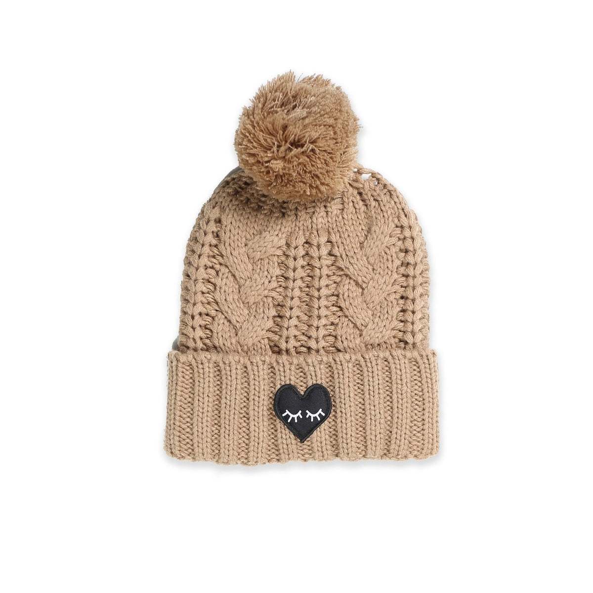 Cable Beanie (Cinnamon)
