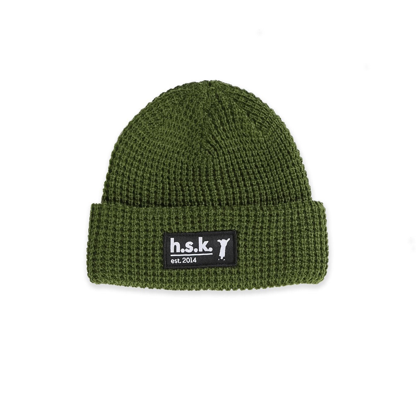 Waffle Beanie (Khaki)