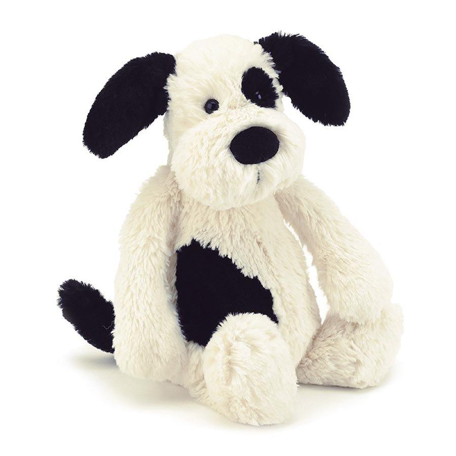 Bashful Black & Cream Puppy (Medium)