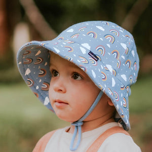 Toddler Bucket Sun Hat (Rainbow)