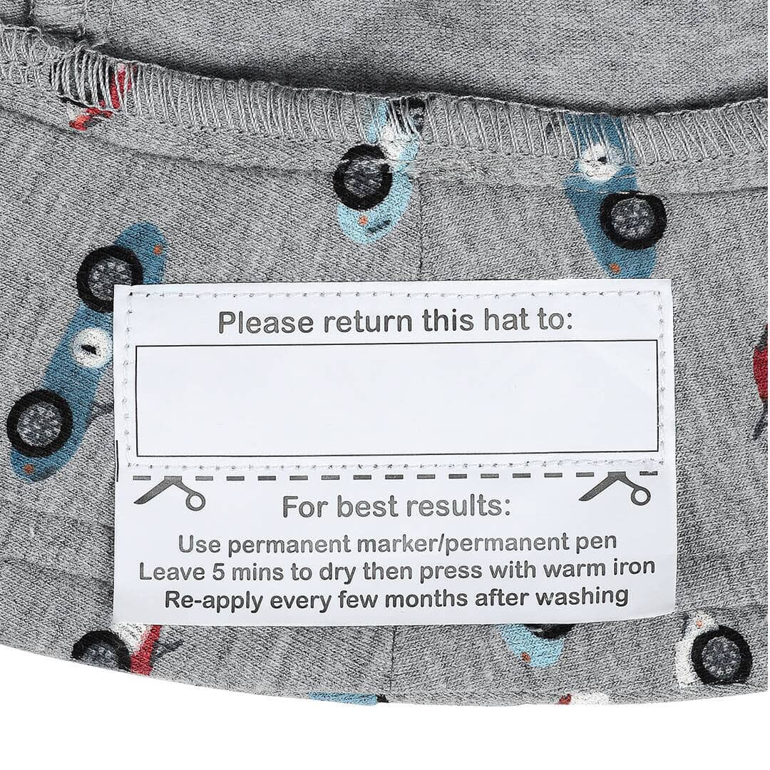 Toddler Bucket Sun Hat (Roadster)