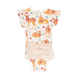 Fawn Frill Sleeve Bodysuit