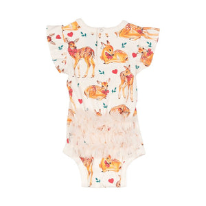 Fawn Frill Sleeve Bodysuit