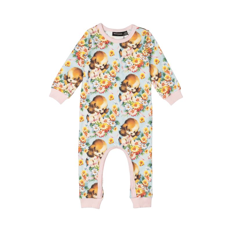 PUPPY LOVE BABY PLAYSUIT
