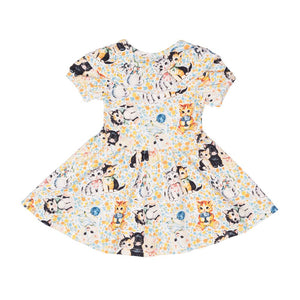 Kitty Floral Baby Dress