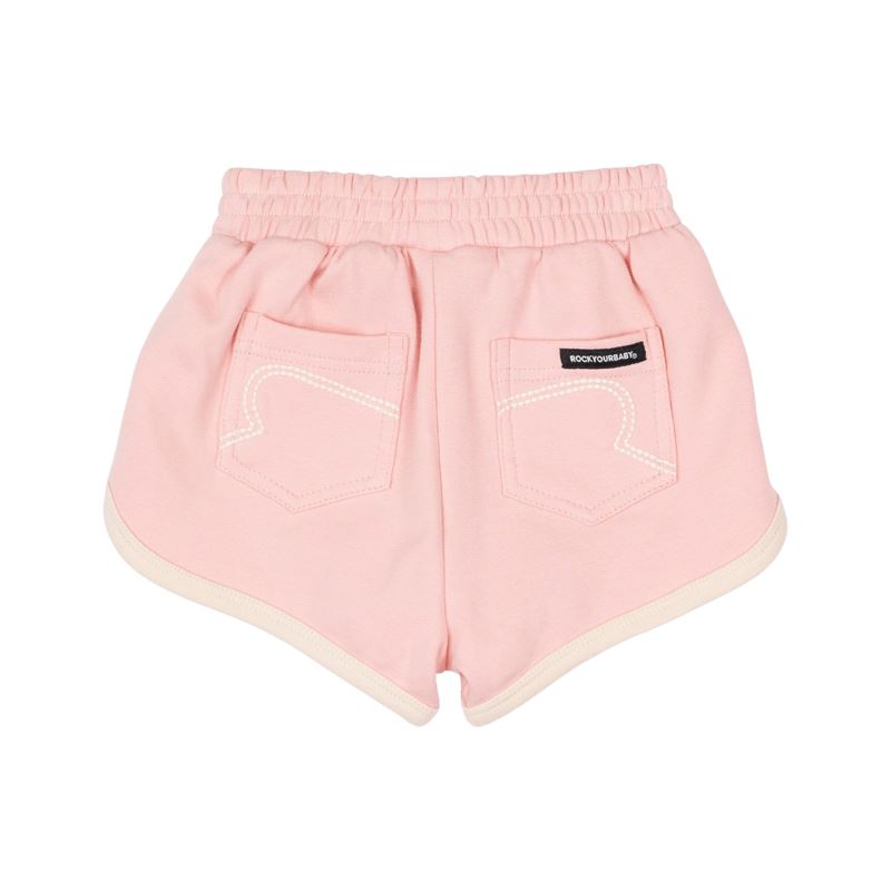 MUSK PINK BABY FARRAH SHORTS