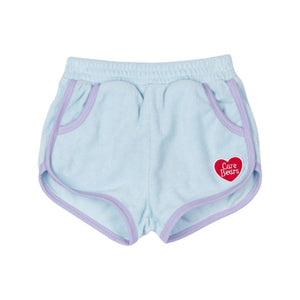Heart You Blue Baby Shorts