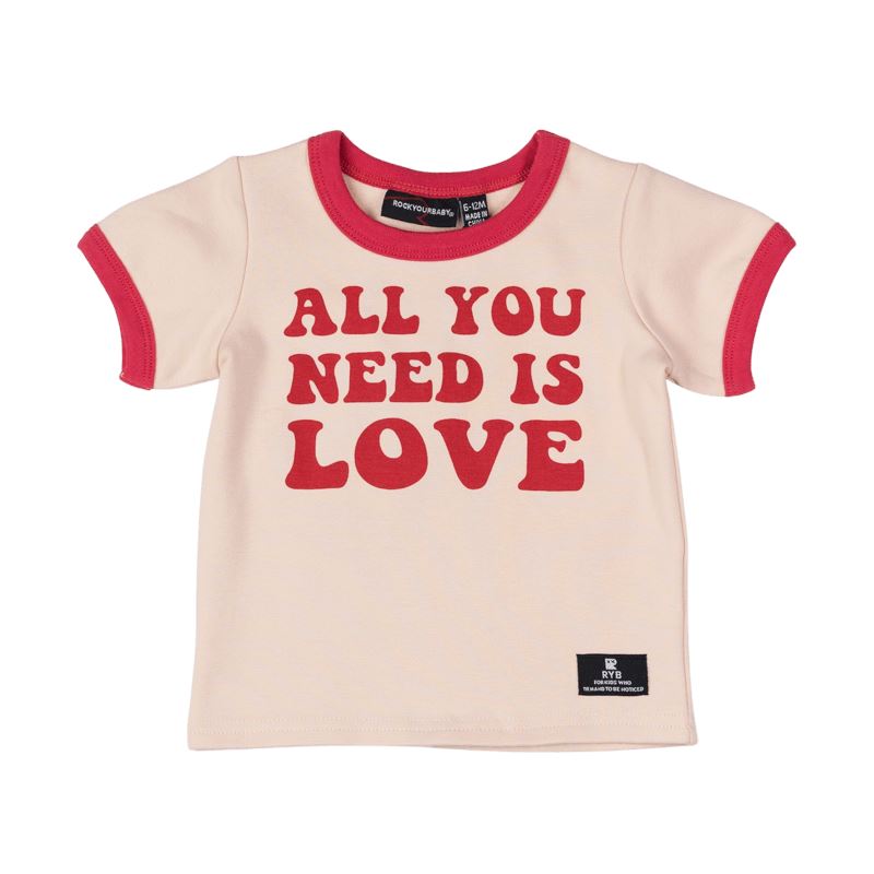 ALL YOU NEED IS LOVE BABY T-SHIRT