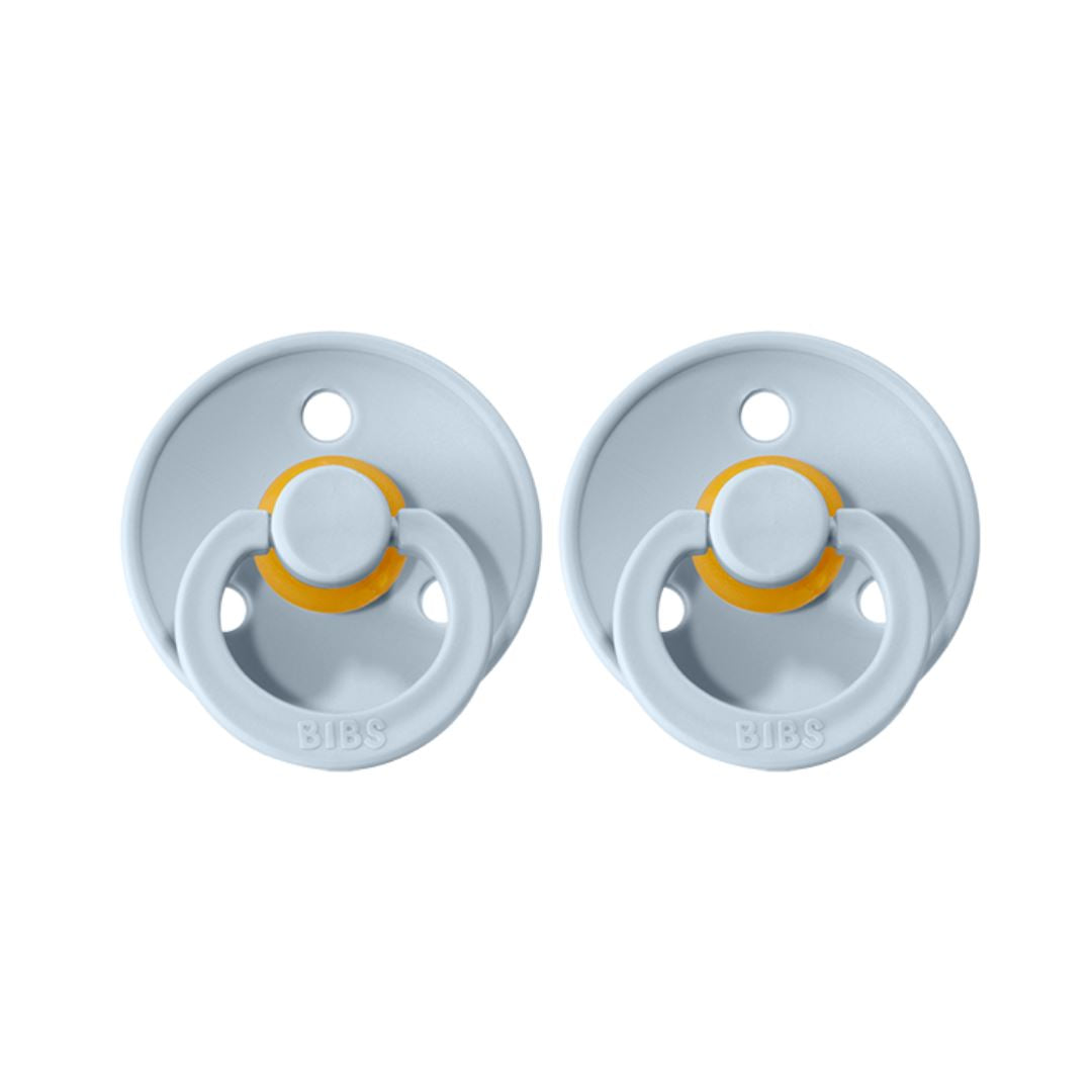 BIBS Double Pack (Baby Blue)