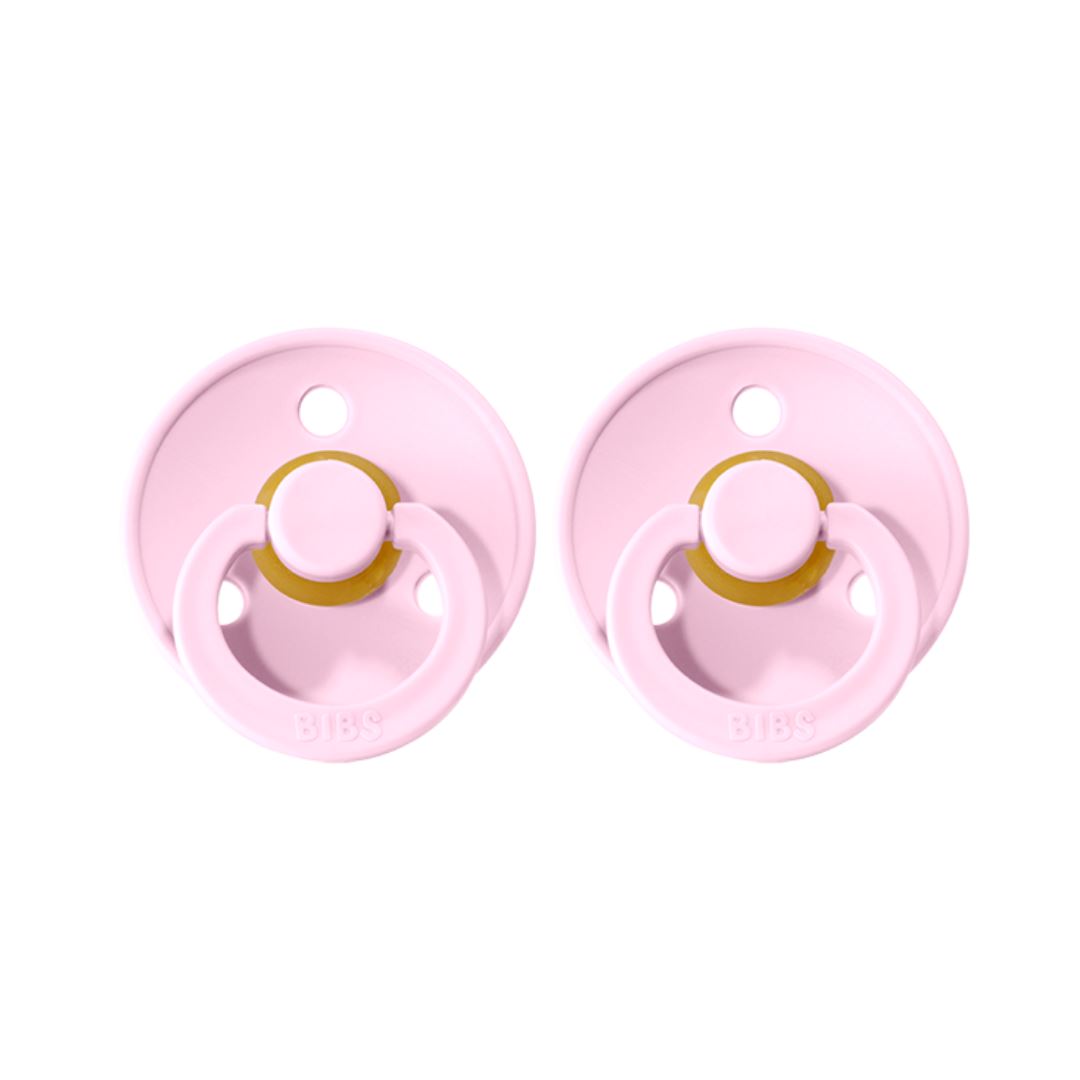 BIBS Double Pack (Baby Pink)