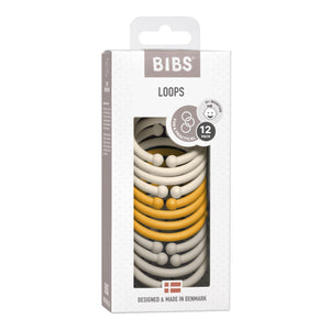 BIBS Loops (Ivory/Honey Bee/Sand)