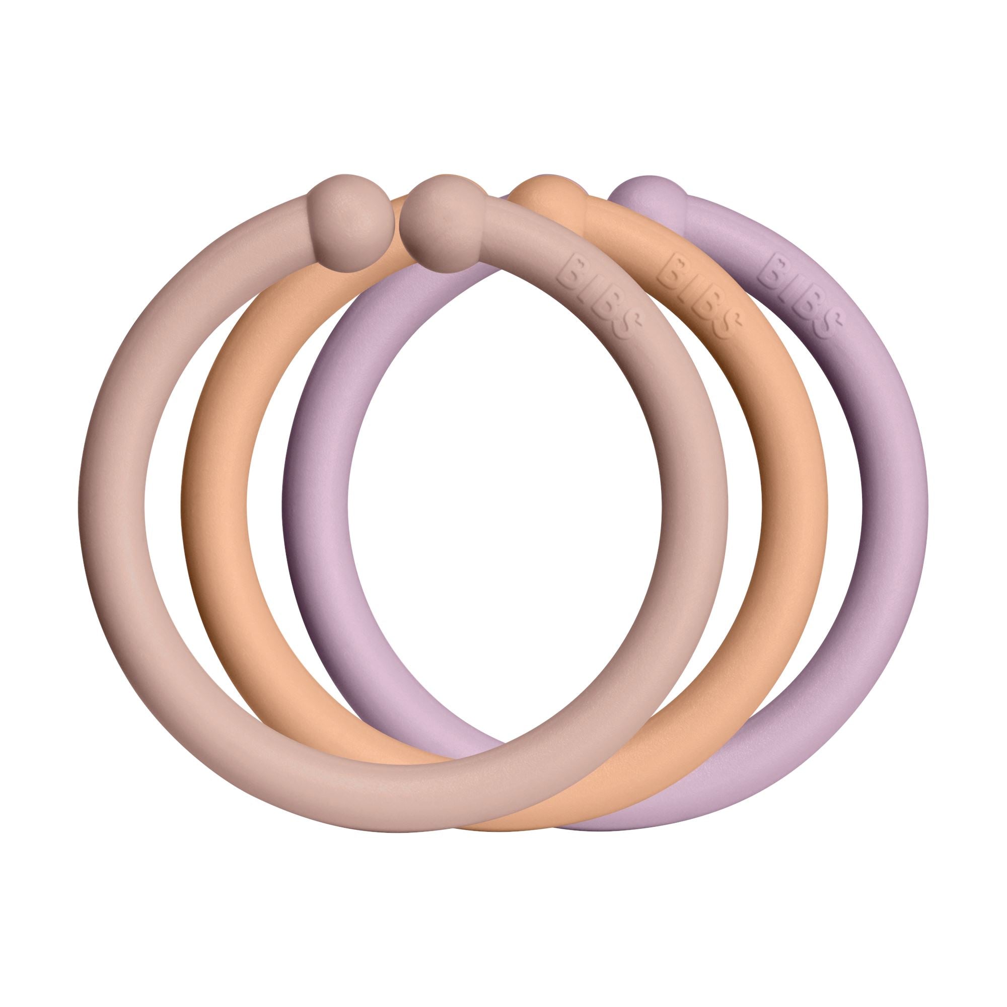 BIBS Loops (Blush/Peach/Dusty Lilac)
