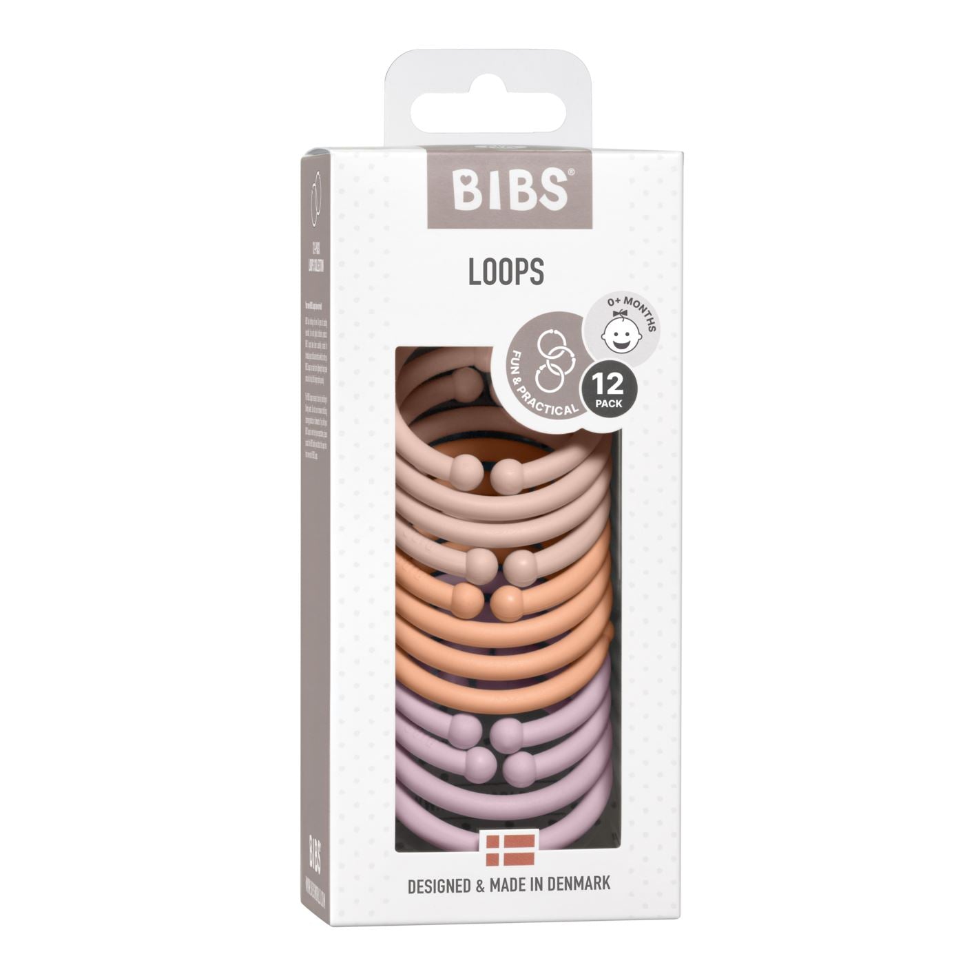 BIBS Loops (Blush/Peach/Dusty Lilac)