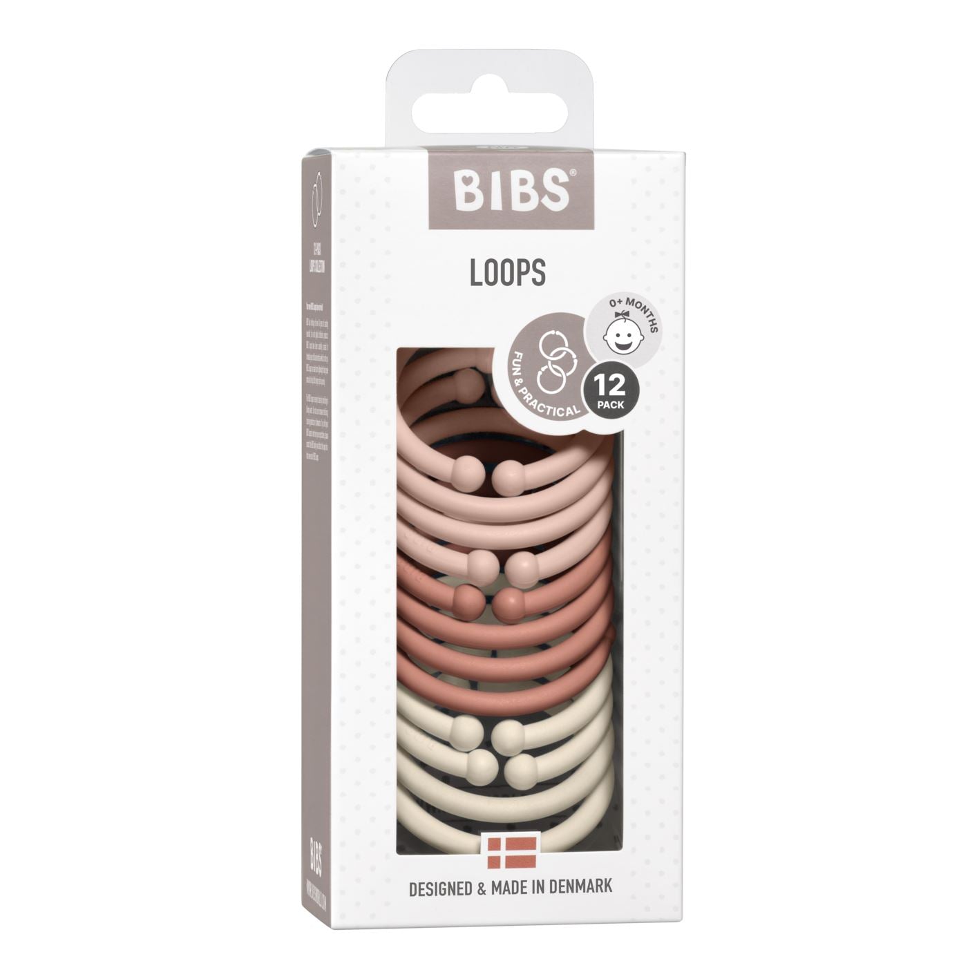 BIBS Loops (Blush/Woodchuck/Ivory)