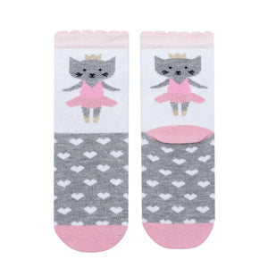 Ballet Cat Midi Socks