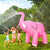 Ginormous Pink Elephant Yard Sprinkler