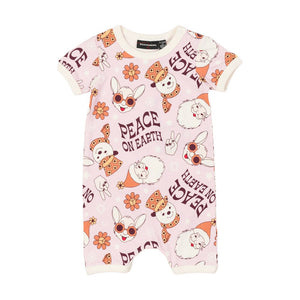 Peace On Earth Playsuit