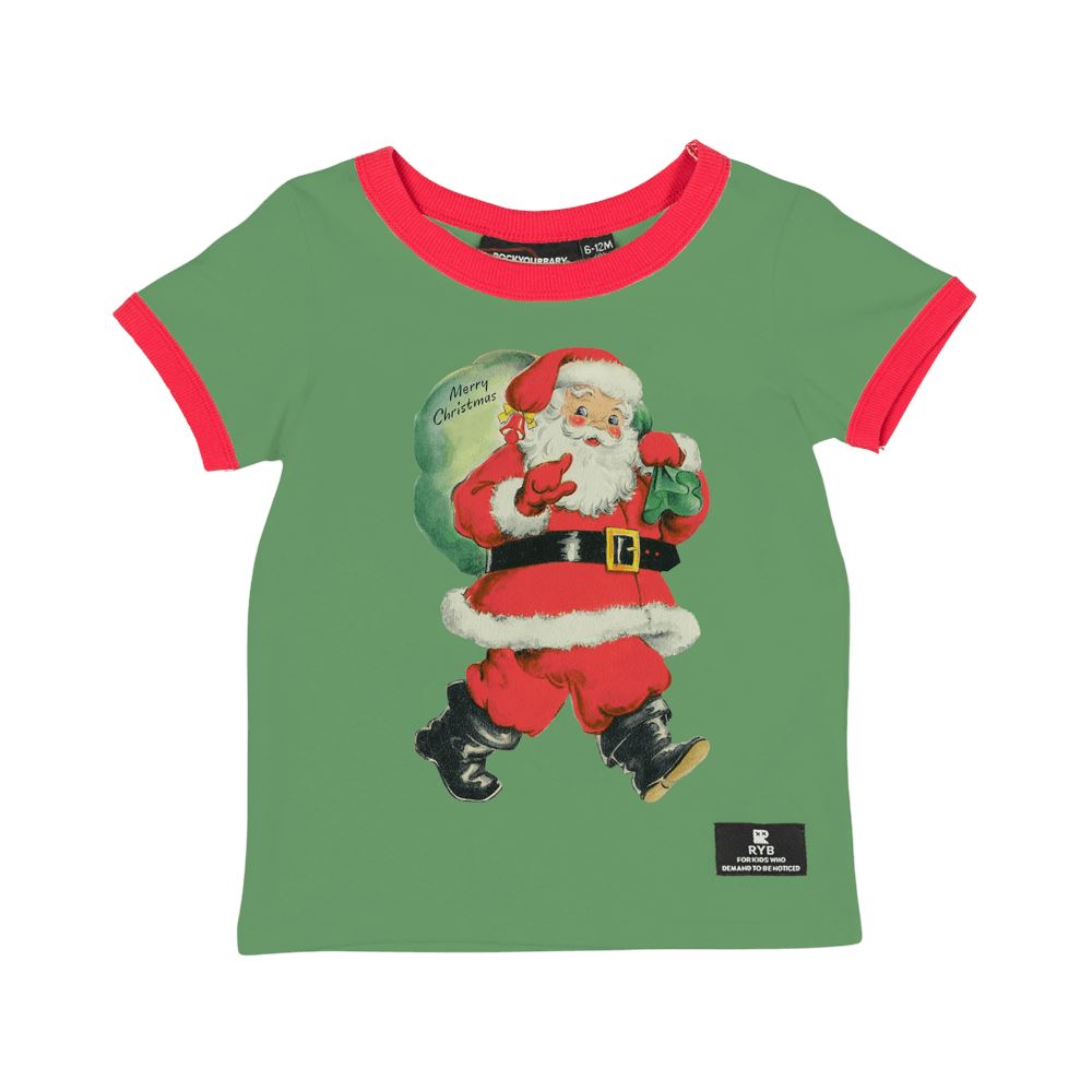 Jolly Santa Baby T-Shirt