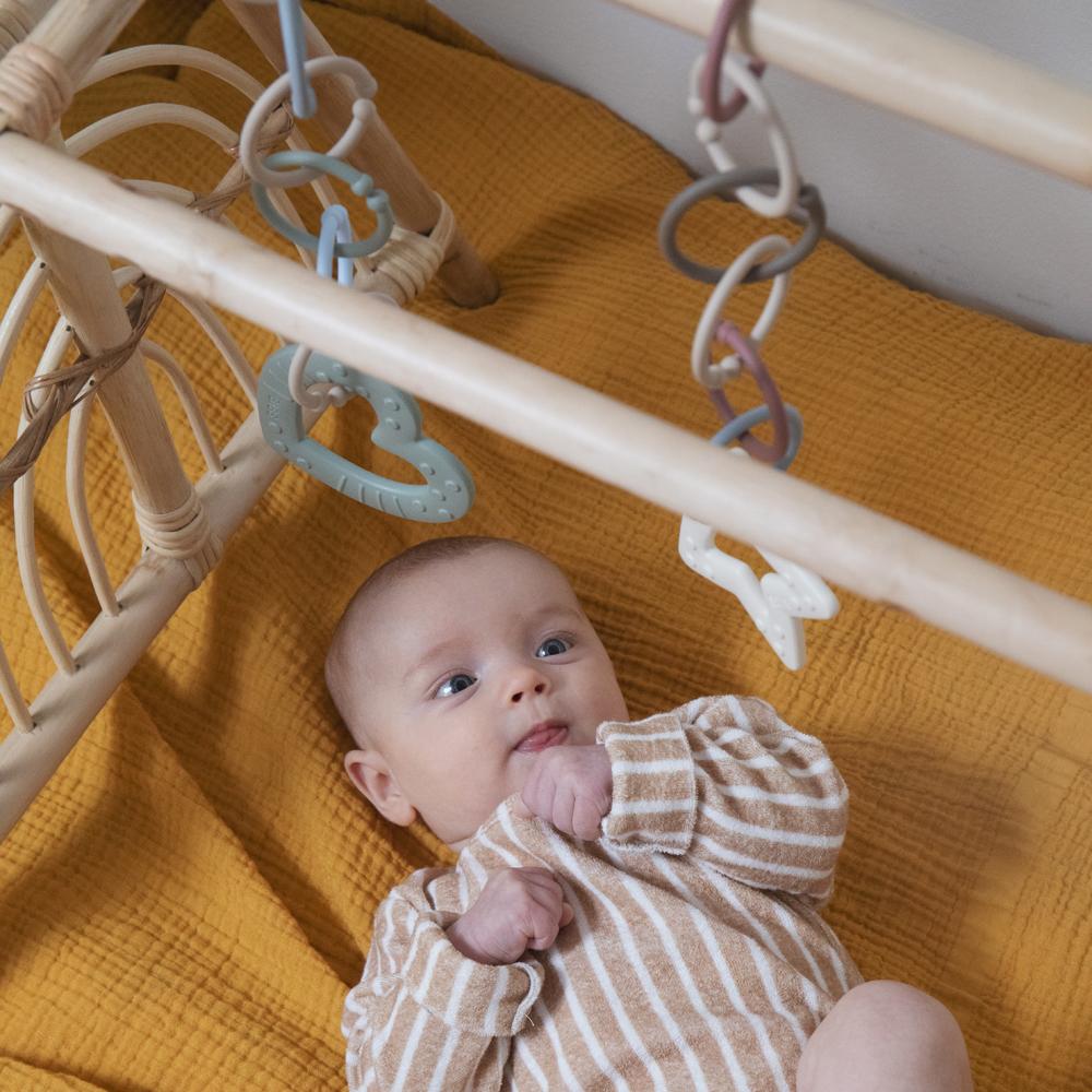 BIBS Loops (Ivory/Honey Bee/Sand)
