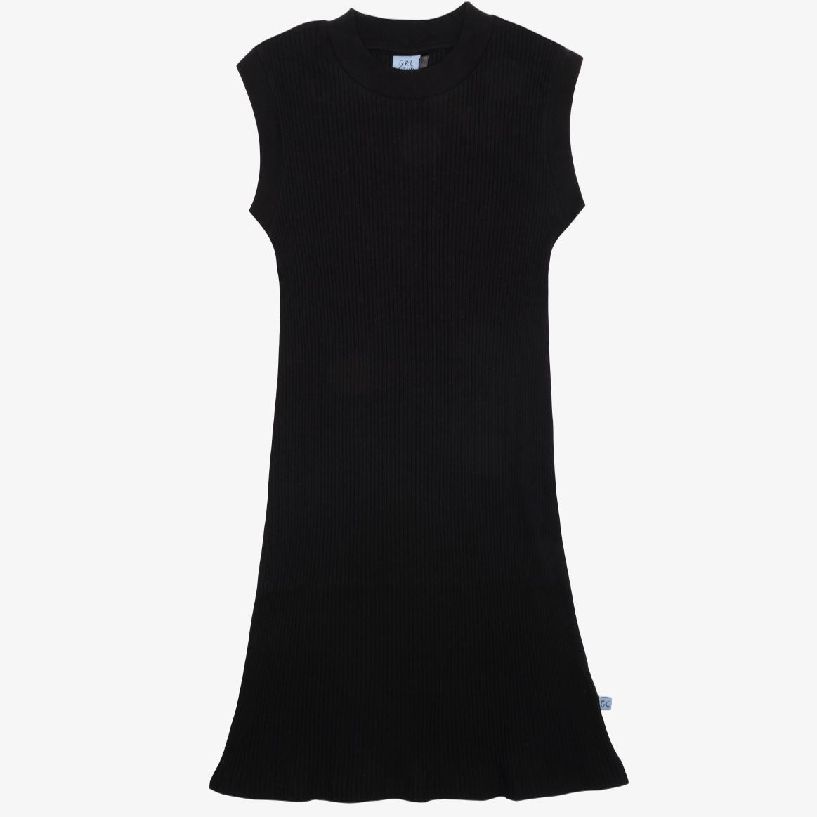 Rib Relaxed Tank Dress