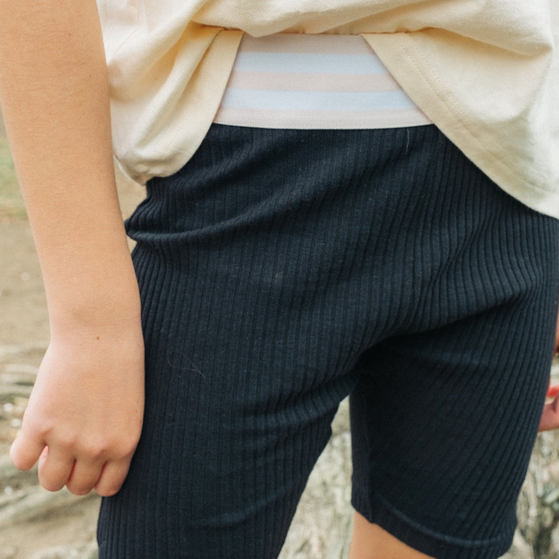 Rib Stretch Shorts