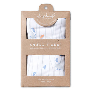 Whales Snuggle Wrap