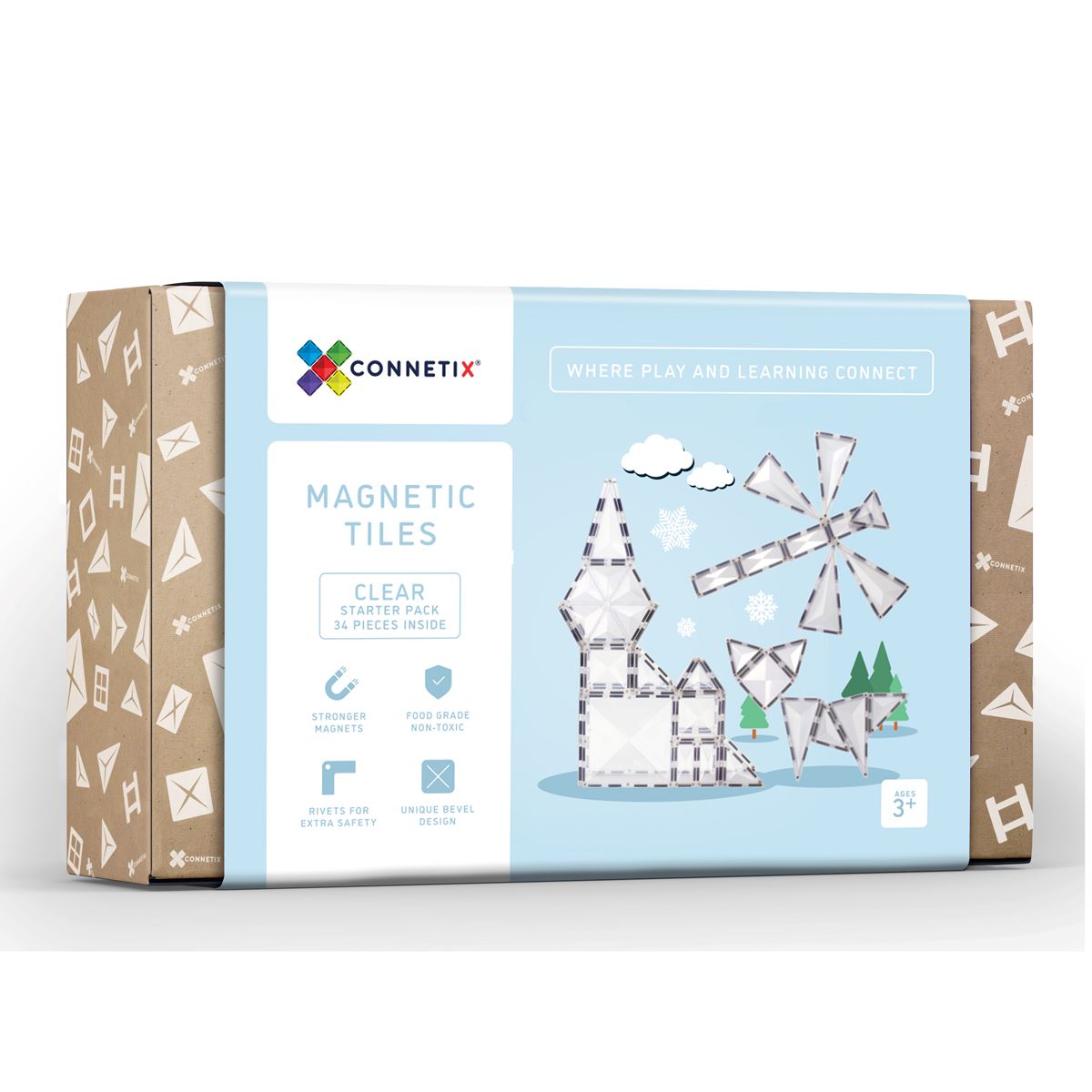 Clear Starter Pack 34 Piece