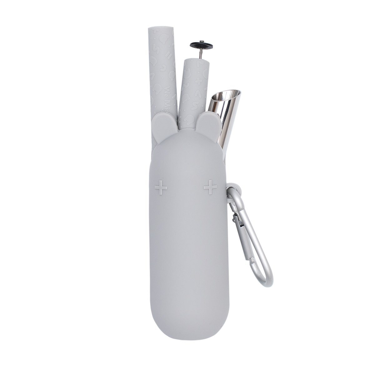 Keepie Bubble Tea Straw Set (Grey)