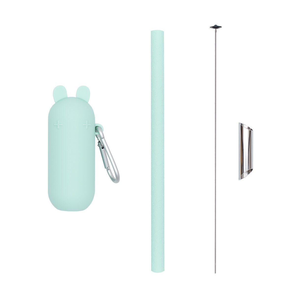 Keepie Bubble Tea Straw Set (Mint)
