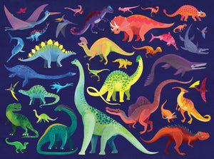 Dino World Puzzle (500 Pieces)